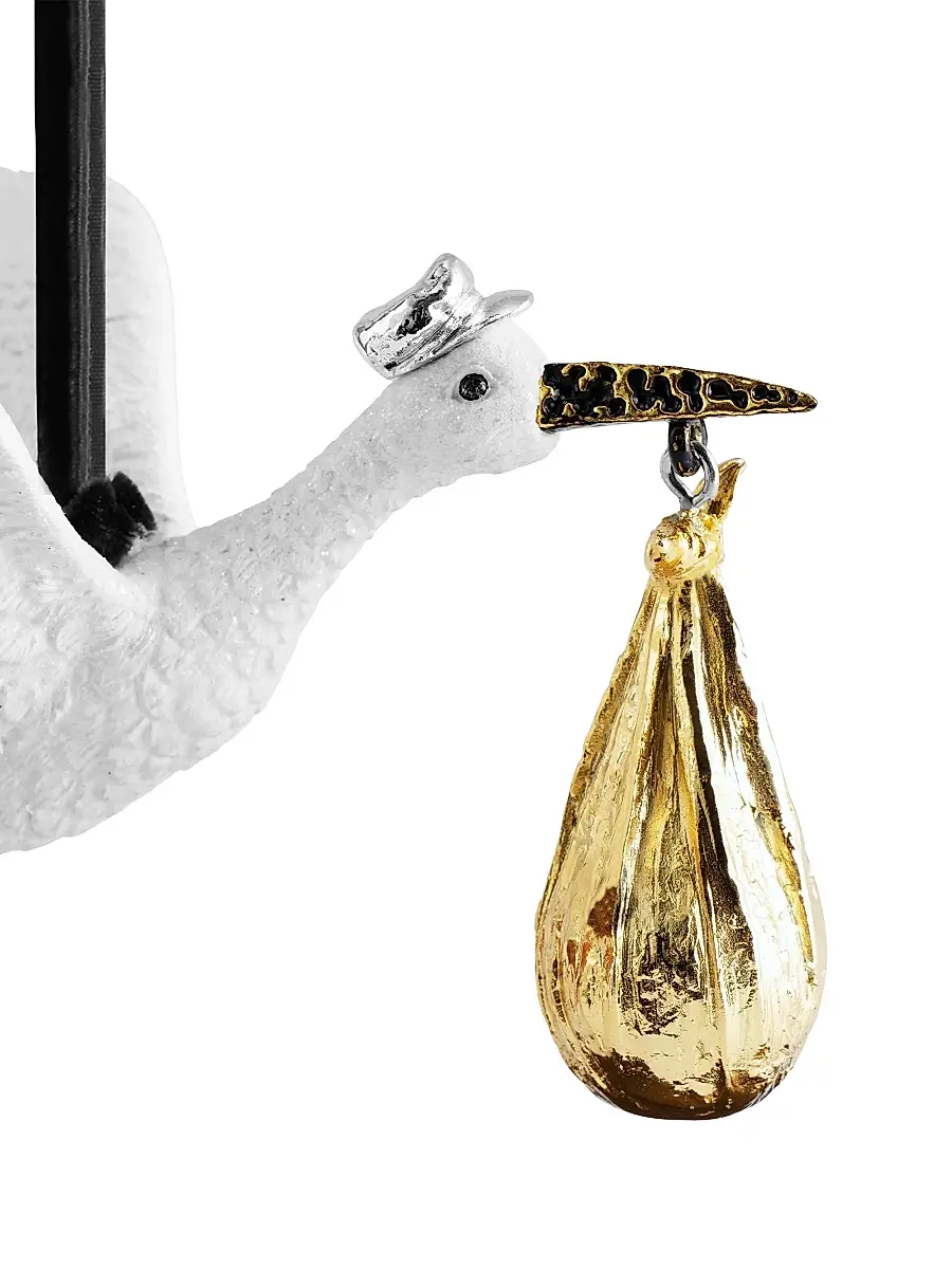 Michael Aram Stork Ornament | Thumbnail 3