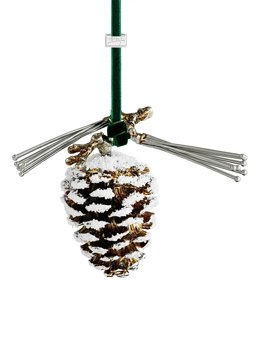 Michael Aram Pinecone Snowy Ornament | Thumbnail 2