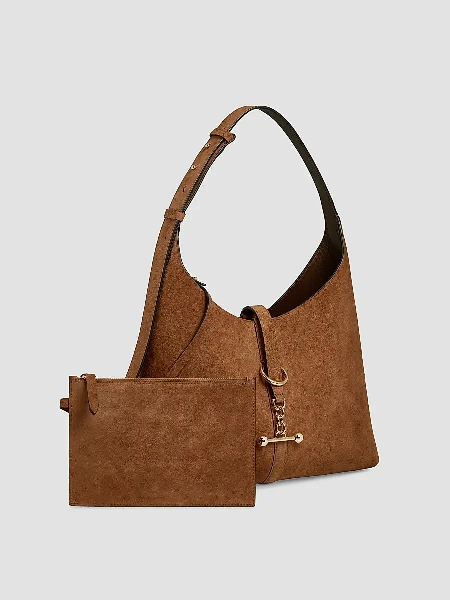 Strathberry Women's Kite Suede Hobo Bag | Thumbnail 6 Strathberry Women's Kite Suede Hobo Bag | Thumbnail 6