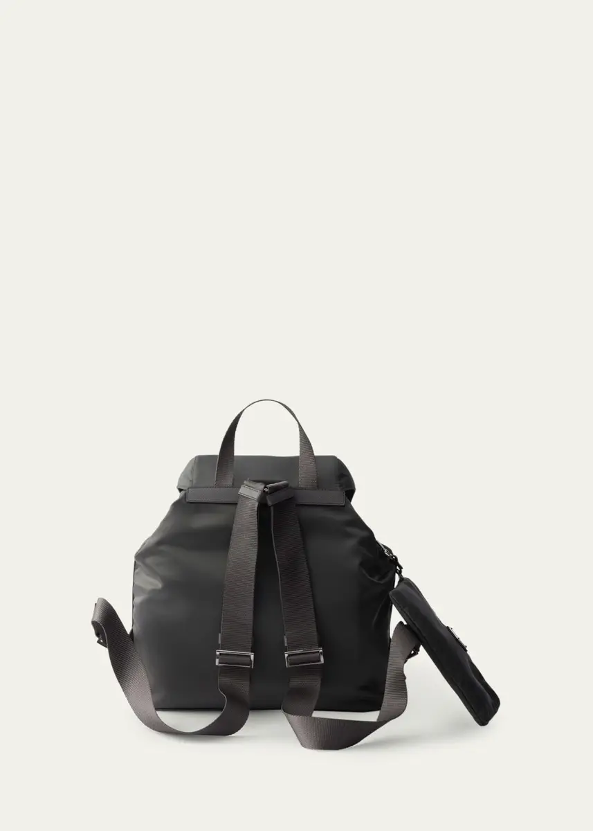 Prada Re-Nylon & Saffiano Leather Backpack | Thumbnail 2 Prada Re-Nylon & Saffiano Leather Backpack | Thumbnail 2