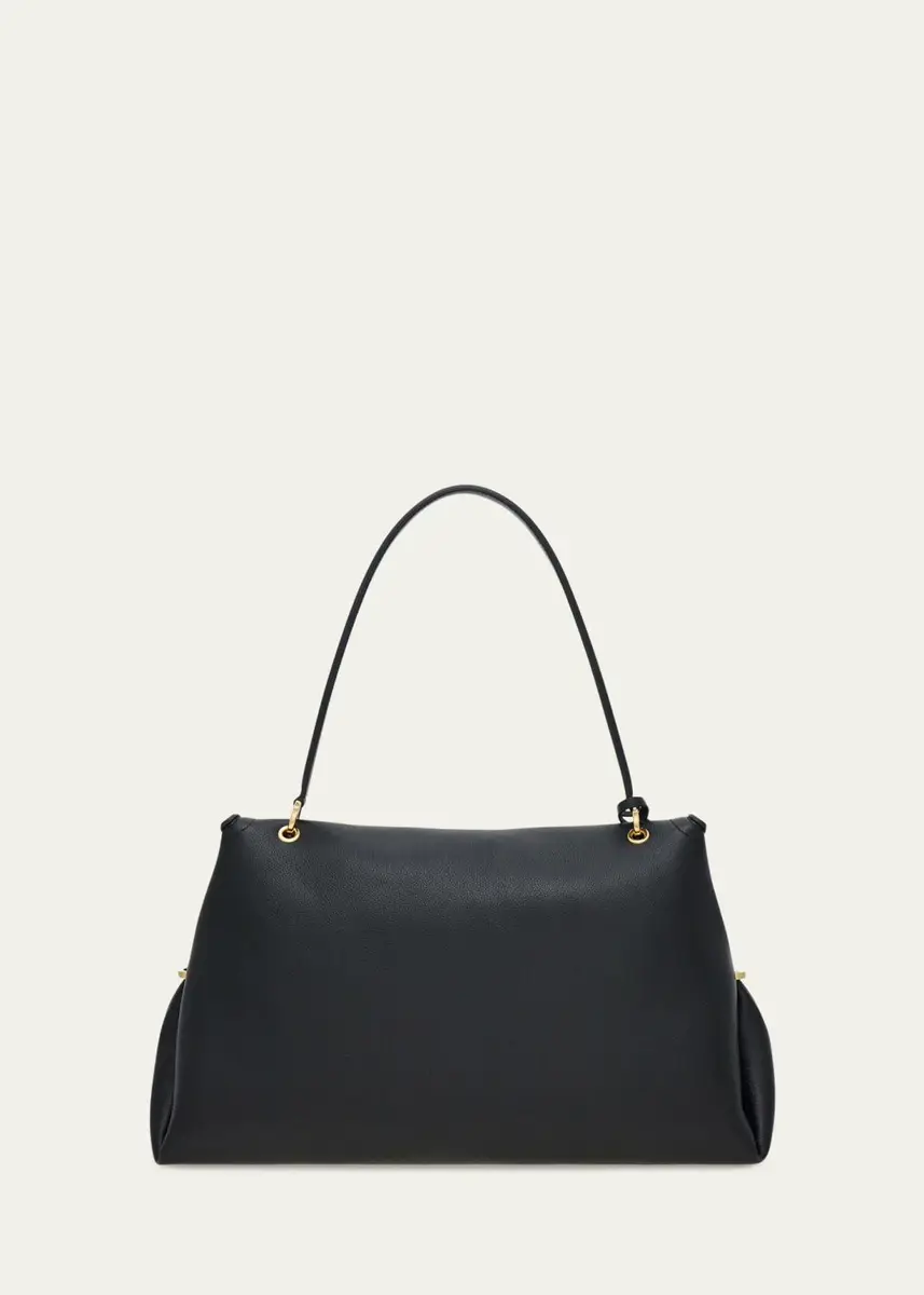 Ferragamo Gancini Leather Shoulder Bag | Thumbnail 2 Ferragamo Gancini Leather Shoulder Bag | Thumbnail 2