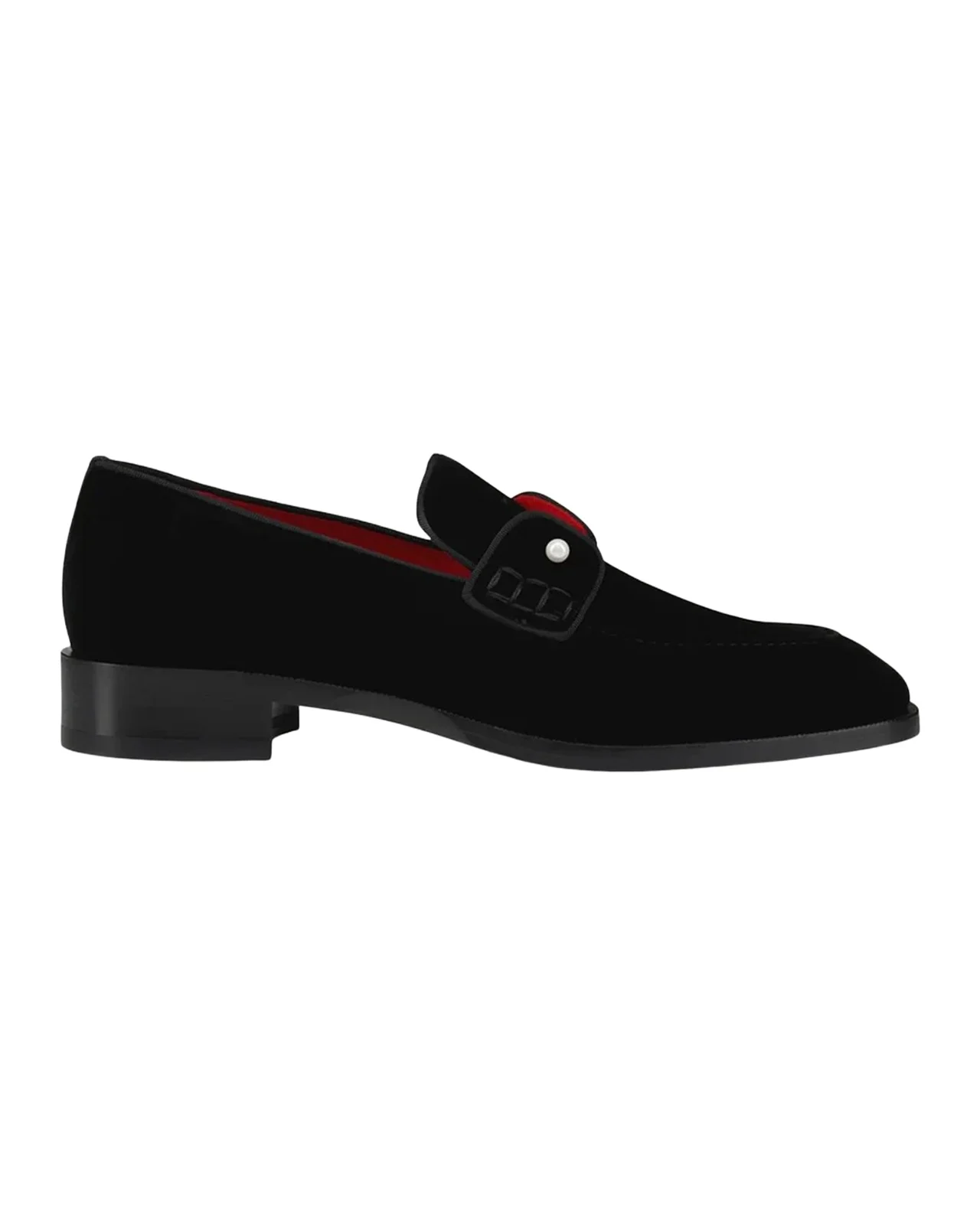 Men's Chambelimoc Night Pearl Velvet Loafers Men's Chambelimoc Night Pearl Velvet Loafers