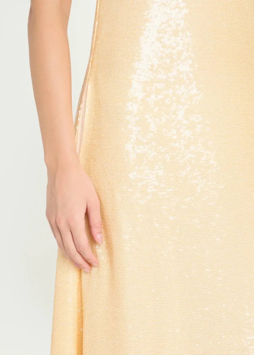Christopher Esber Opaline Sequin Strapless Gown | Thumbnail 5