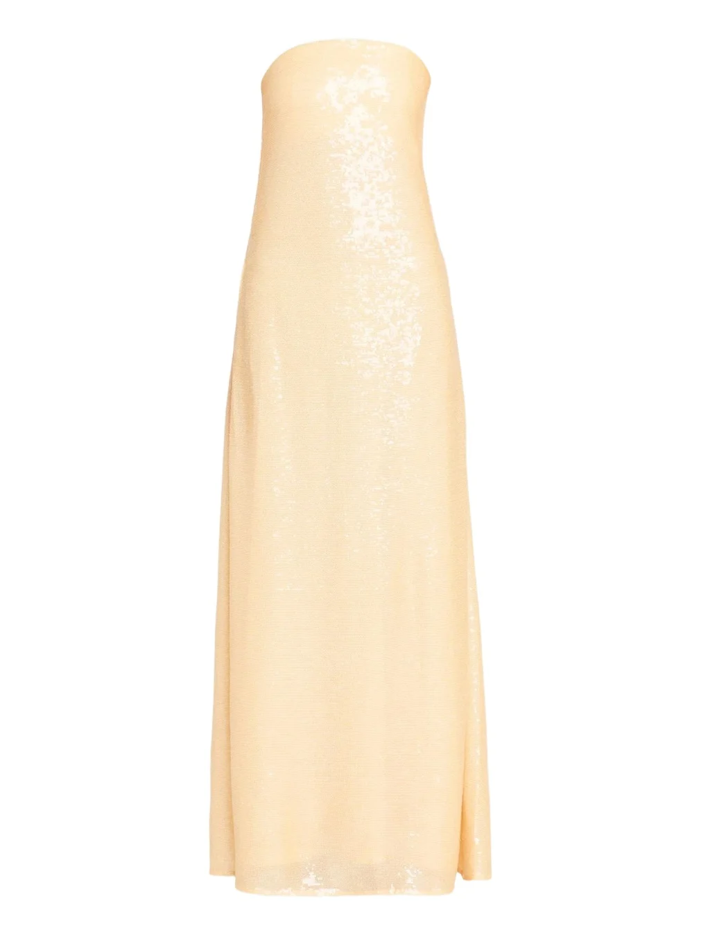 Christopher Esber Opaline Sequin Strapless Gown