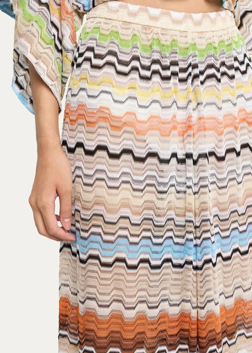 Missoni Zigzag-Knit Wide-Leg Pants | Thumbnail 4 Missoni Zigzag-Knit Wide-Leg Pants | Thumbnail 4