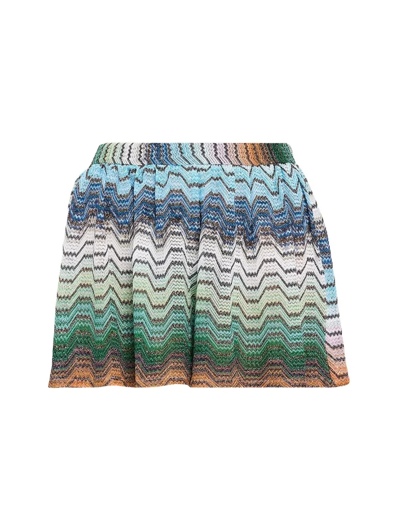 Zigzag-Knit Shorts Zigzag-Knit Shorts