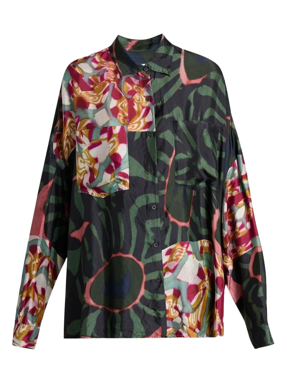 Casia Bis Relaxed Button-Down Shirt Casia Bis Relaxed Button-Down Shirt