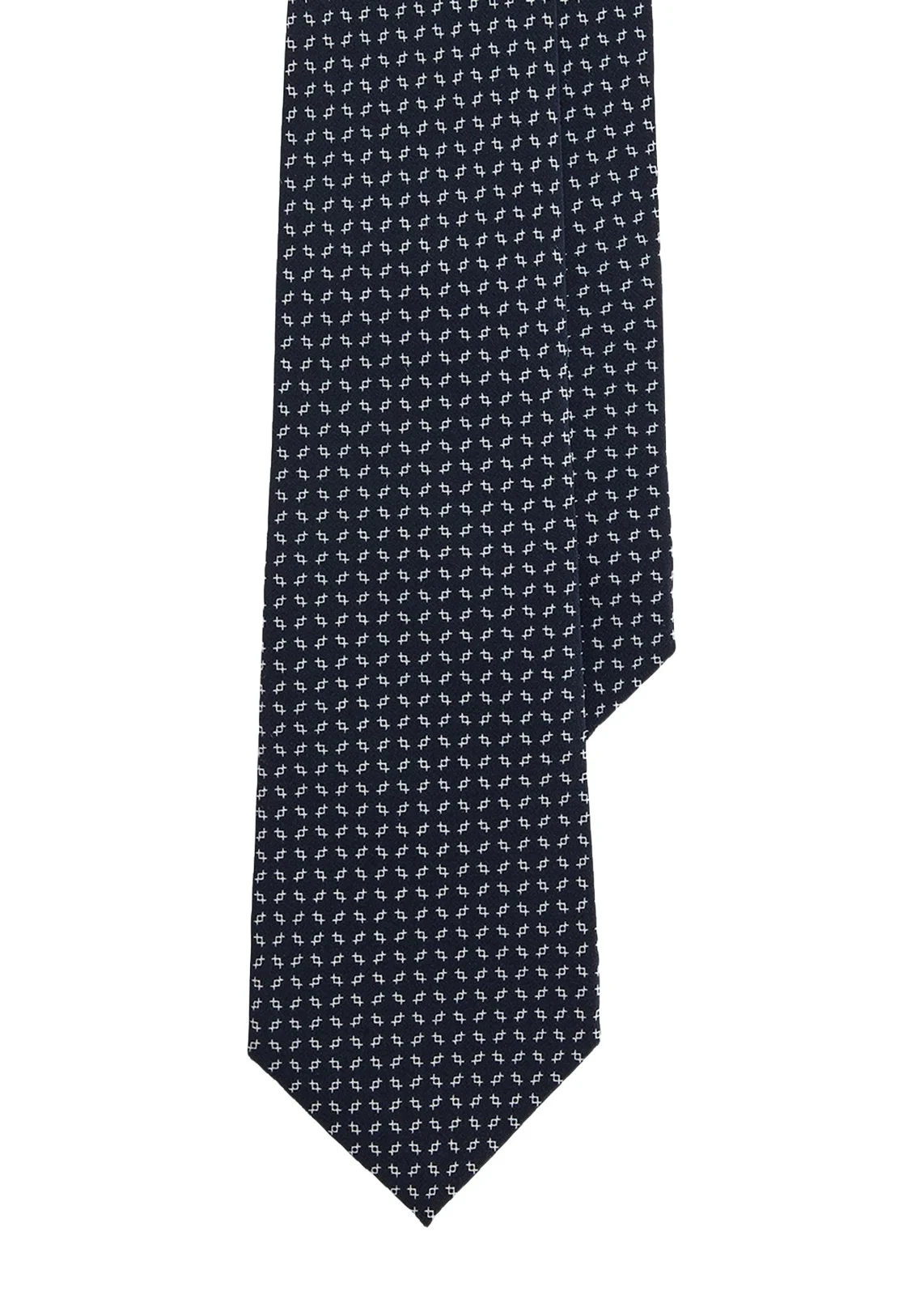 Men's Geometric-Print Silk Tie Men's Geometric-Print Silk Tie