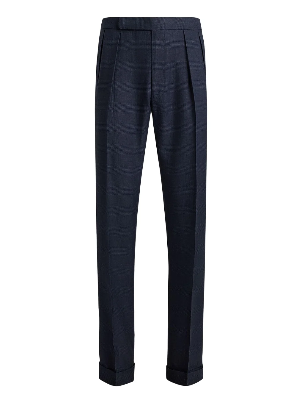 Ralph Lauren Purple Label Men's Gregory Hand-Tailored Plaid Trousers