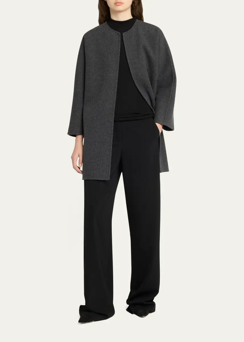 The Row Cove Cashmere-Wool Open Jacket | Thumbnail 2 The Row Cove Cashmere-Wool Open Jacket | Thumbnail 2
