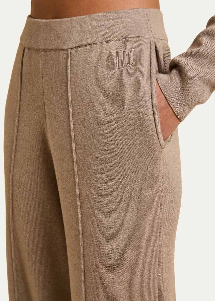 Olivia von Halle Dree Knit Silk-Cashmere Pajama Set | Thumbnail 4