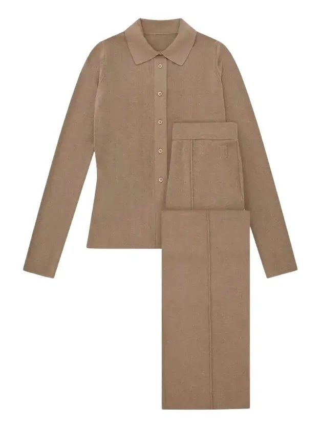 Dree Knit Silk-Cashmere Pajama Set Dree Knit Silk-Cashmere Pajama Set