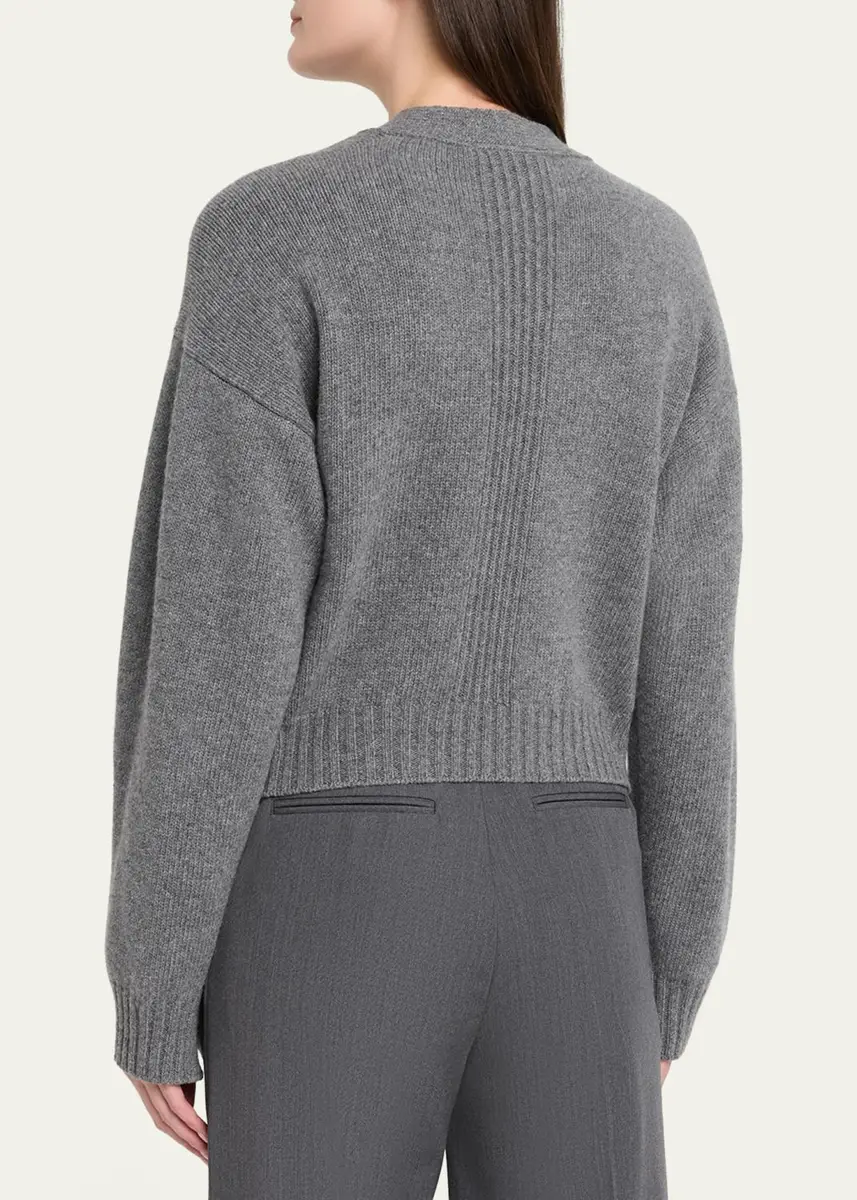 FFORME Enika Cropped Wool-Cashmere Cardigan | Thumbnail 3 FFORME Enika Cropped Wool-Cashmere Cardigan | Thumbnail 3