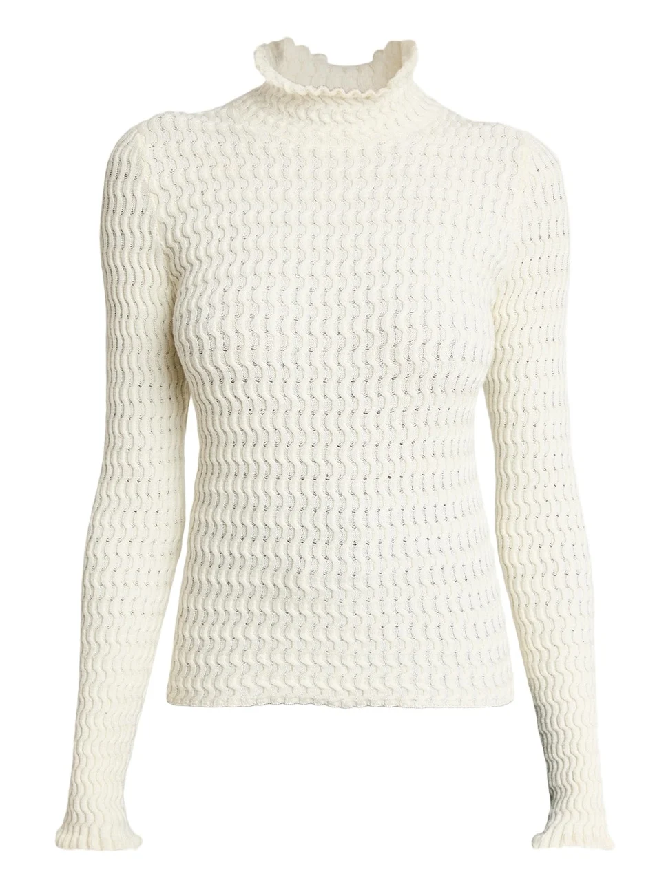 Juniper Textured High-Neck Sweater