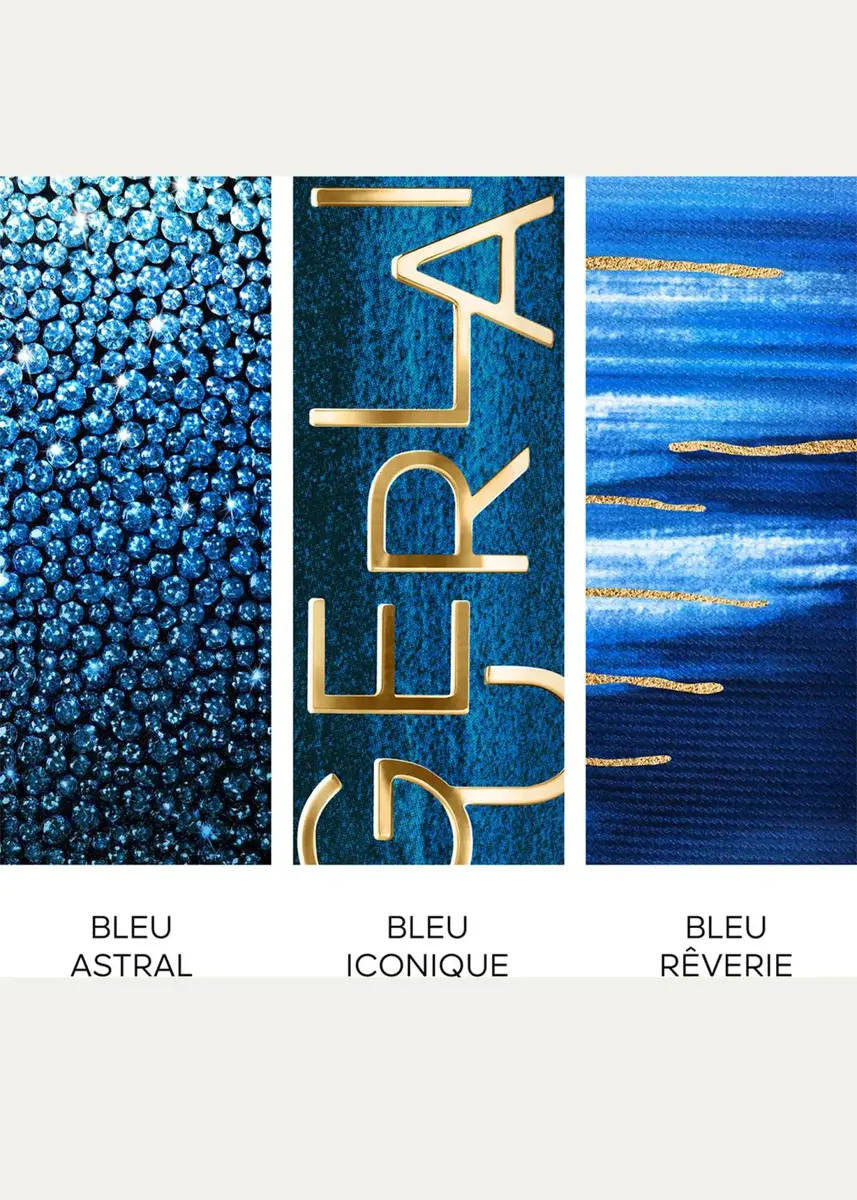 Guerlain Limited Edition L'Heure Bleue Rouge G Customizable Lipstick Case, Bleu Astral | Thumbnail 3