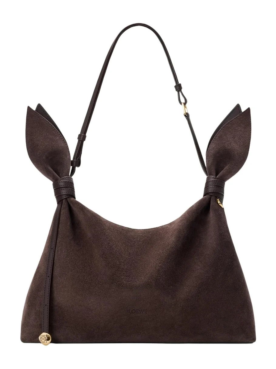 Scarf Medium Suede Shoulder Bag Scarf Medium Suede Shoulder Bag