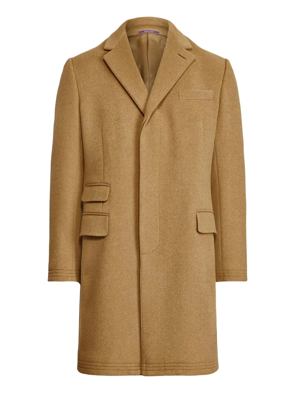 Ralph Lauren Purple Label Men's Kent Hand-Tailored Wool-Blend Top Coat