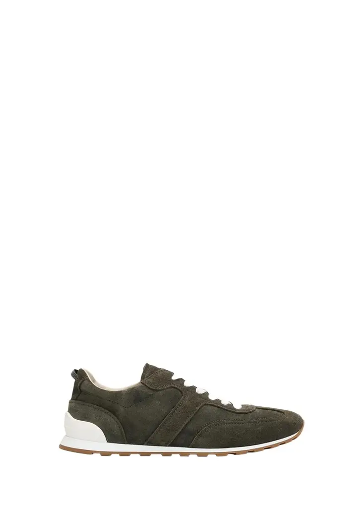 Suede Low-Top Sneakers