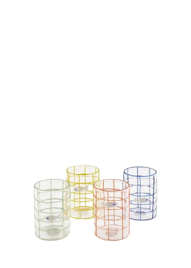 Jonathan Adler Amalfi 12.9 oz. Glasses, Set of 4