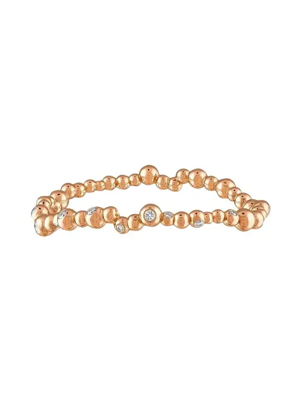 Reza Petillant Perle 18K Rose Gold Diamond Bangle