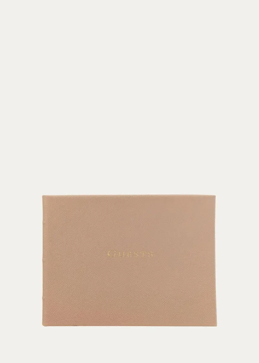 Graphic Image Leather-Bound Guest Book | Thumbnail 3 Graphic Image Leather-Bound Guest Book | Thumbnail 3