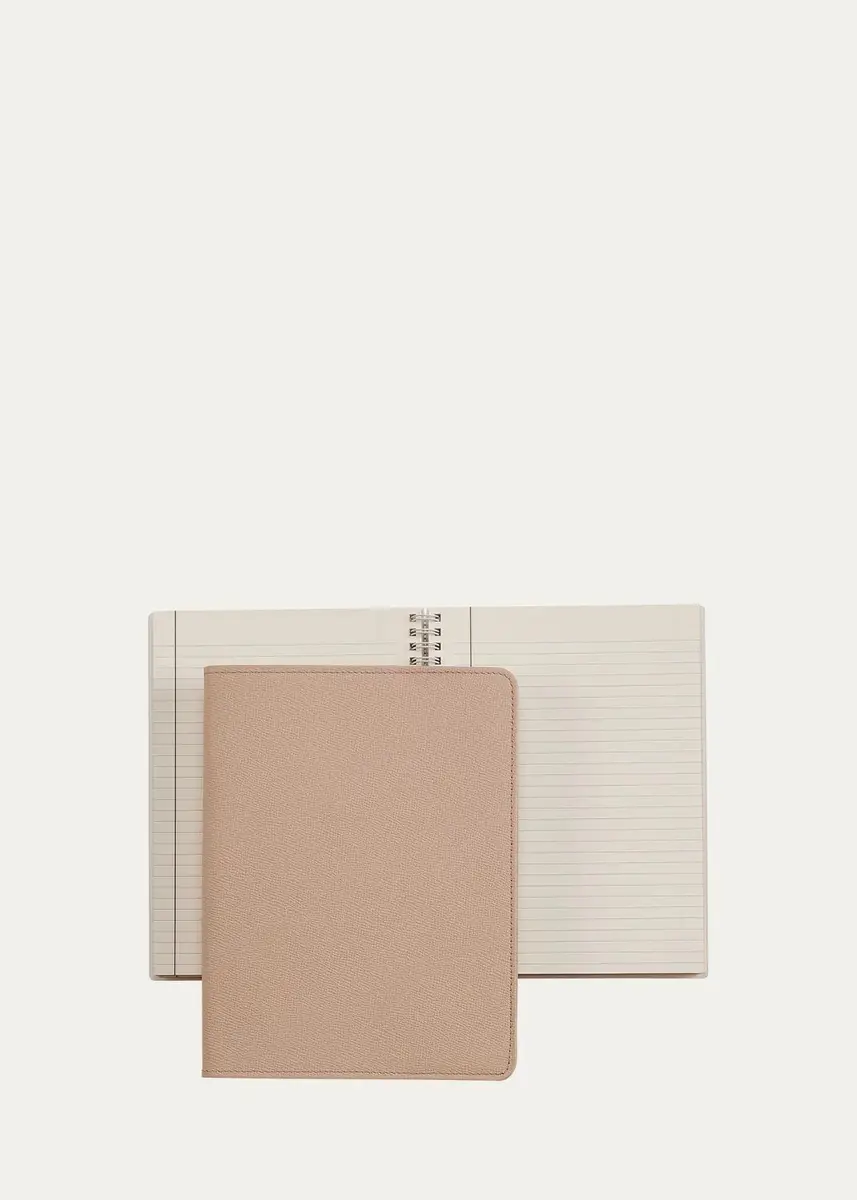 Graphic Image 9" Refillable Leather Notebook | Thumbnail 2 Graphic Image 9" Refillable Leather Notebook | Thumbnail 2