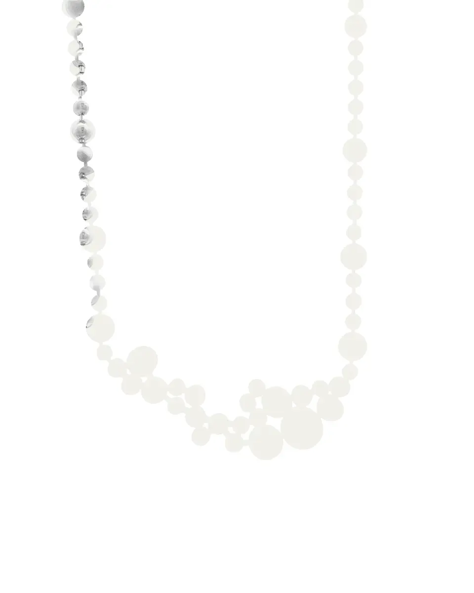 Reza Petillant 18K White Gold Diamond Pendant Necklace | Thumbnail 2