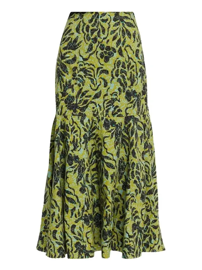 Clarisse Floral Trumpet Skirt Clarisse Floral Trumpet Skirt