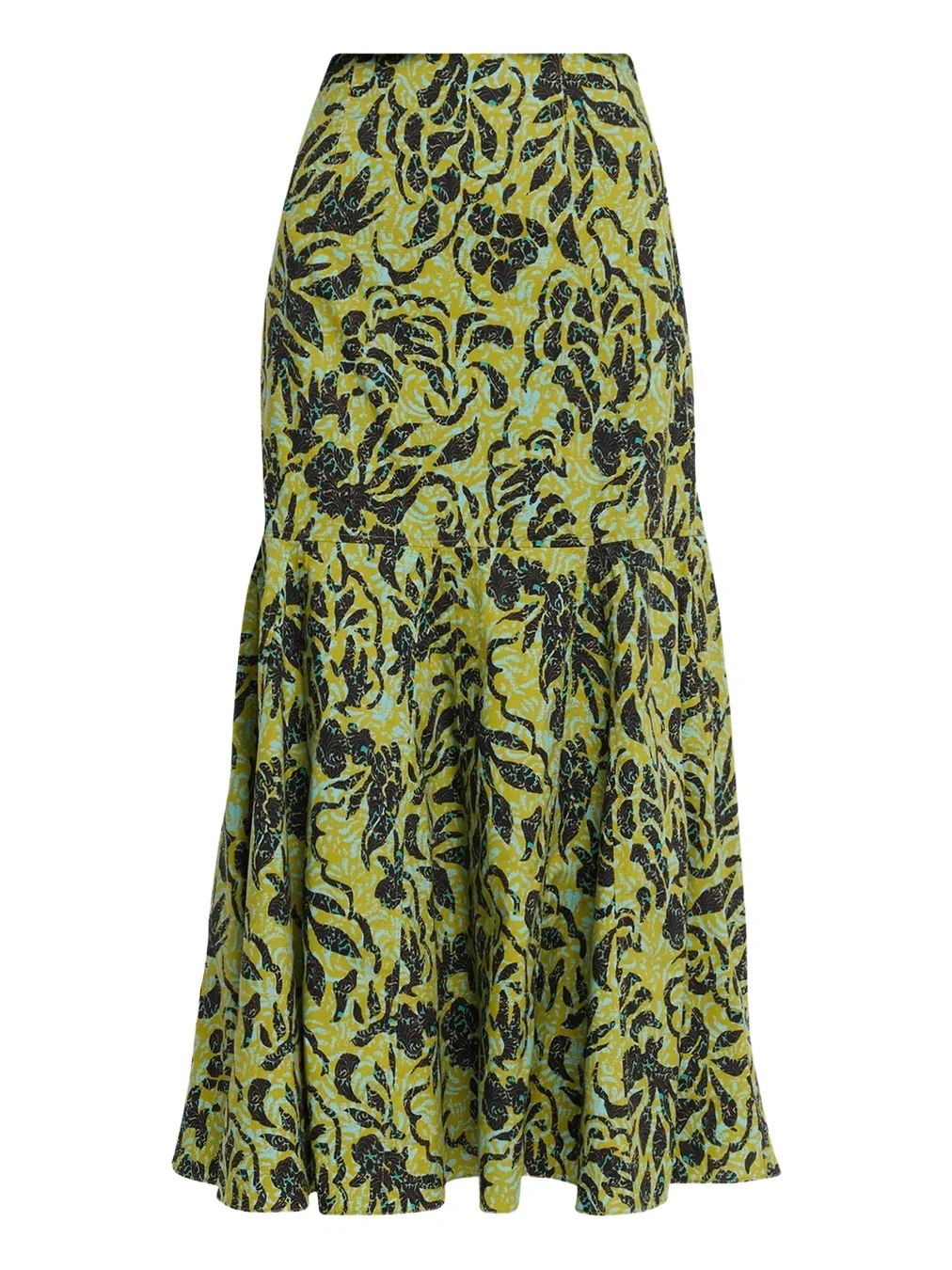 Clarisse Floral Trumpet Skirt