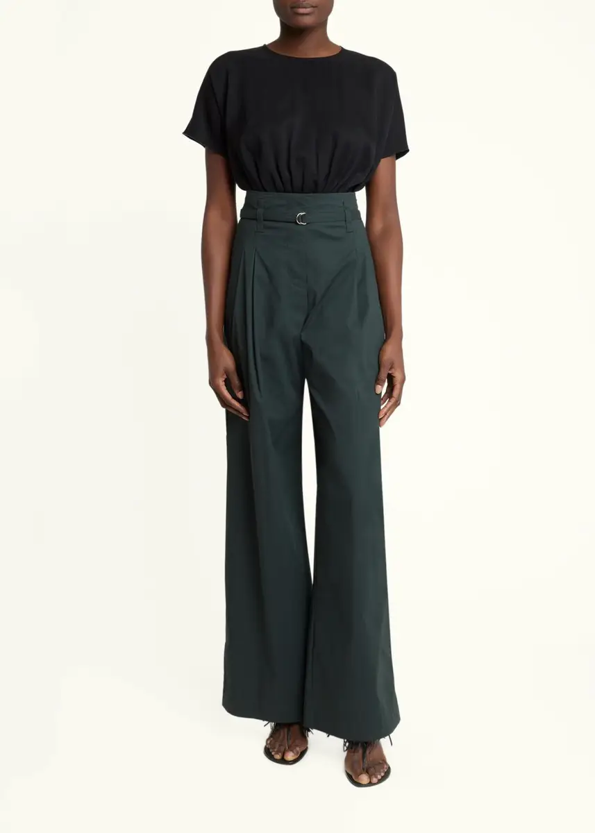 Proenza Schouler White Label Raver Belted Wide-Leg Pants | Thumbnail 2 Proenza Schouler White Label Raver Belted Wide-Leg Pants | Thumbnail 2
