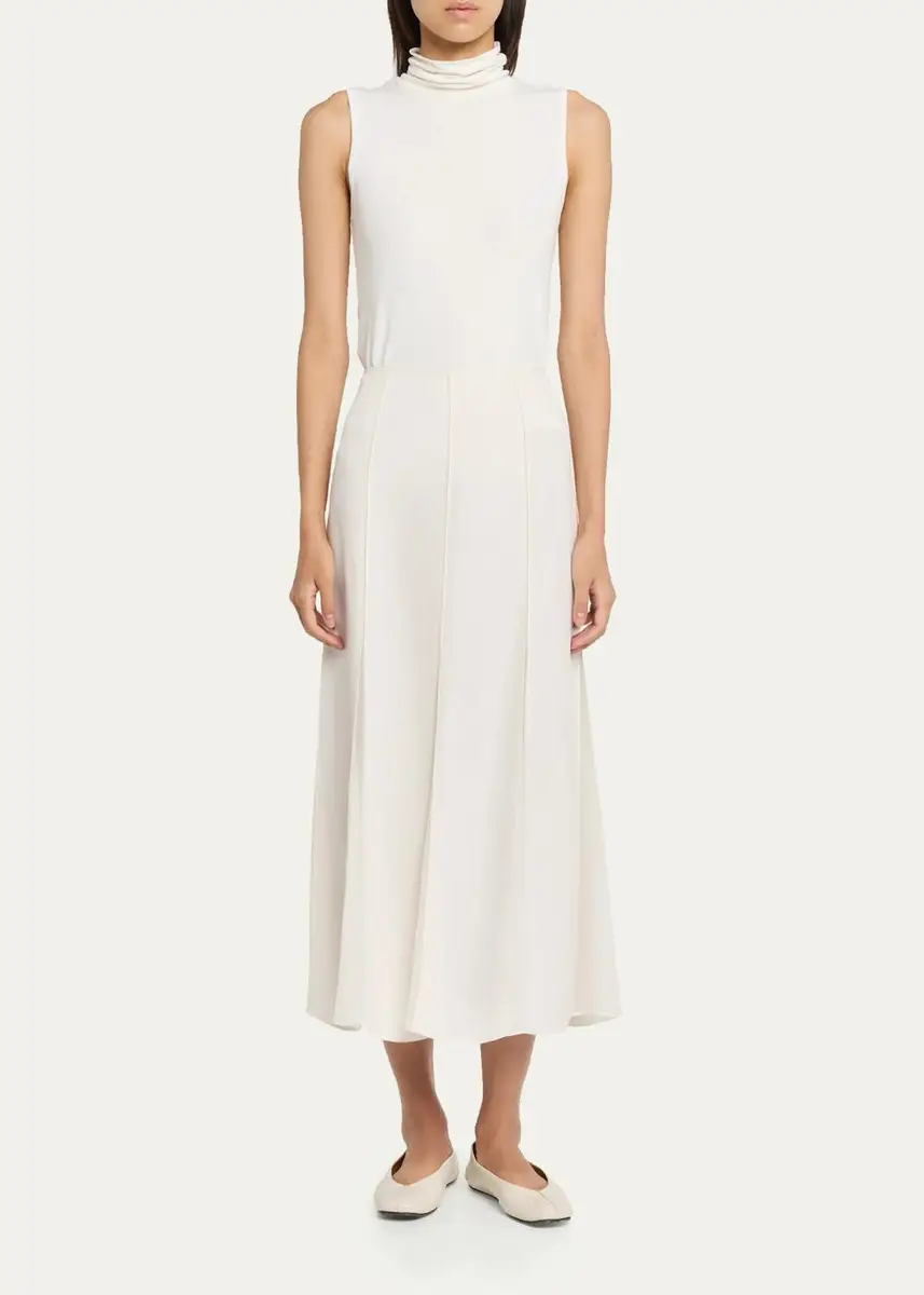 Ulla Johnson Elia Pleated Midi Skirt | Thumbnail 2 Ulla Johnson Elia Pleated Midi Skirt | Thumbnail 2
