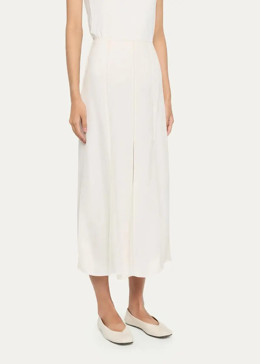 Ulla Johnson Elia Pleated Midi Skirt | Thumbnail 4 Ulla Johnson Elia Pleated Midi Skirt | Thumbnail 4