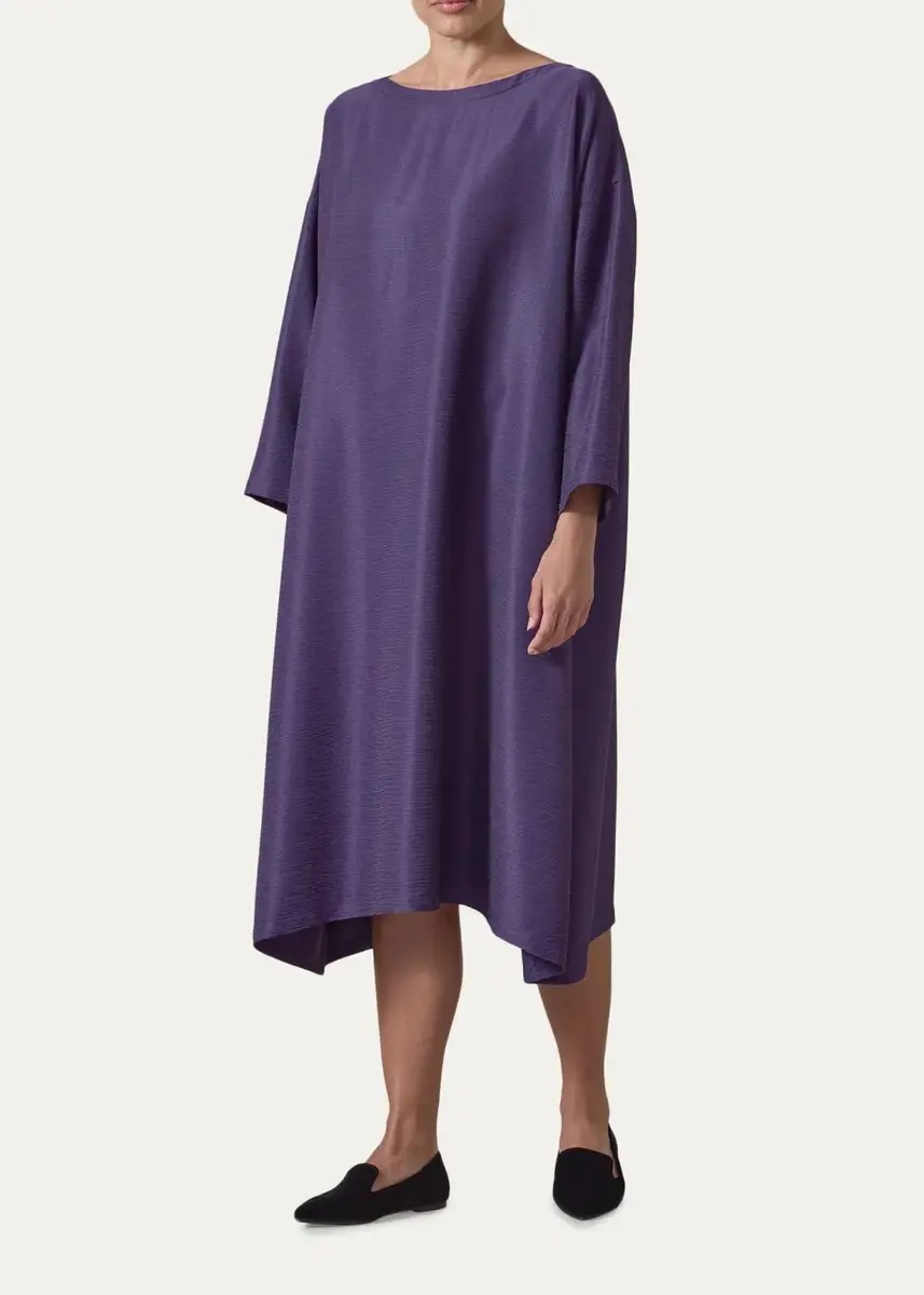 Eskandar Wide A-Line Scoop Neck Dress | Thumbnail 10 Eskandar Wide A-Line Scoop Neck Dress | Thumbnail 10
