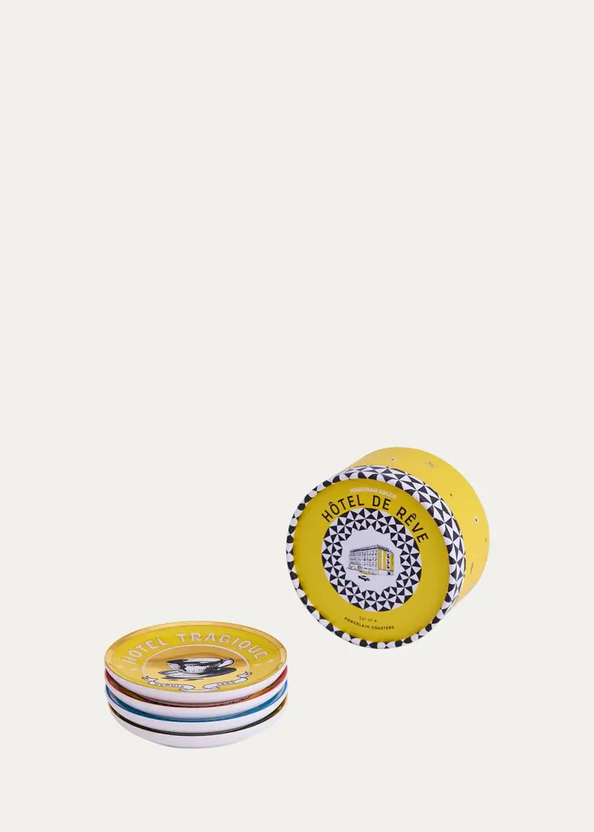 Jonathan Adler Hotel de Reve Coasters, Set of 4 | Thumbnail 4 Jonathan Adler Hotel de Reve Coasters, Set of 4 | Thumbnail 4