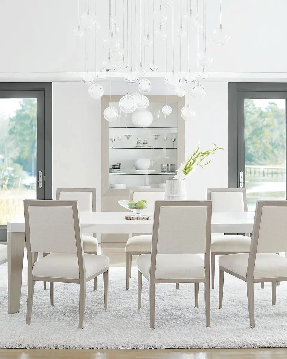 Bernhardt Axiom Dining Table with Two Leaves | Thumbnail 2 Bernhardt Axiom Dining Table with Two Leaves | Thumbnail 2