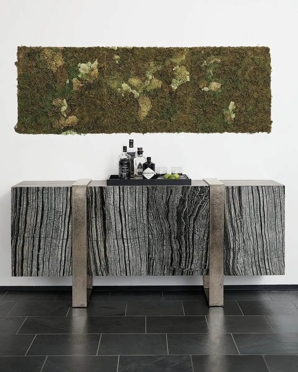 Bernhardt Linea Black Forest Marble Console | Thumbnail 7 Bernhardt Linea Black Forest Marble Console | Thumbnail 7