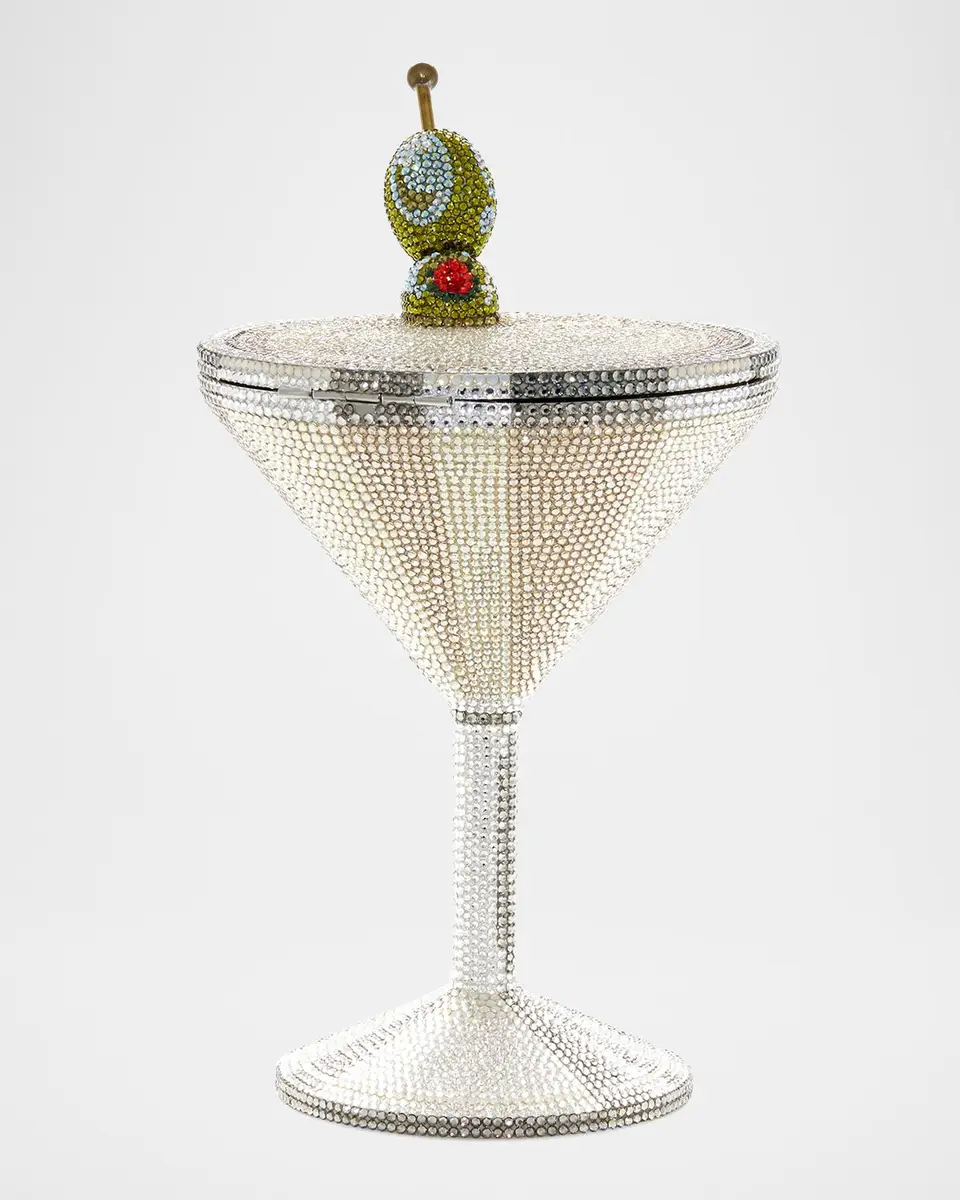 Judith Leiber Couture Beaded Martini Glass Cocktail Clutch | Thumbnail 2 Judith Leiber Couture Beaded Martini Glass Cocktail Clutch | Thumbnail 2