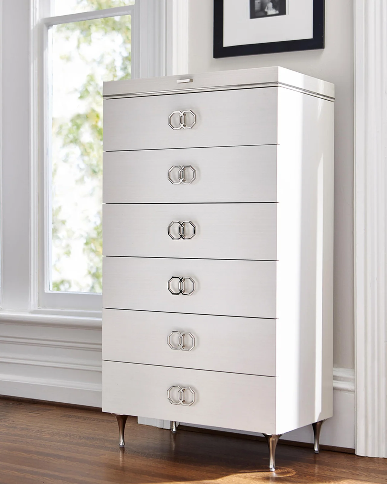 Bernhardt Silhouette Tall 6-Drawer Chest