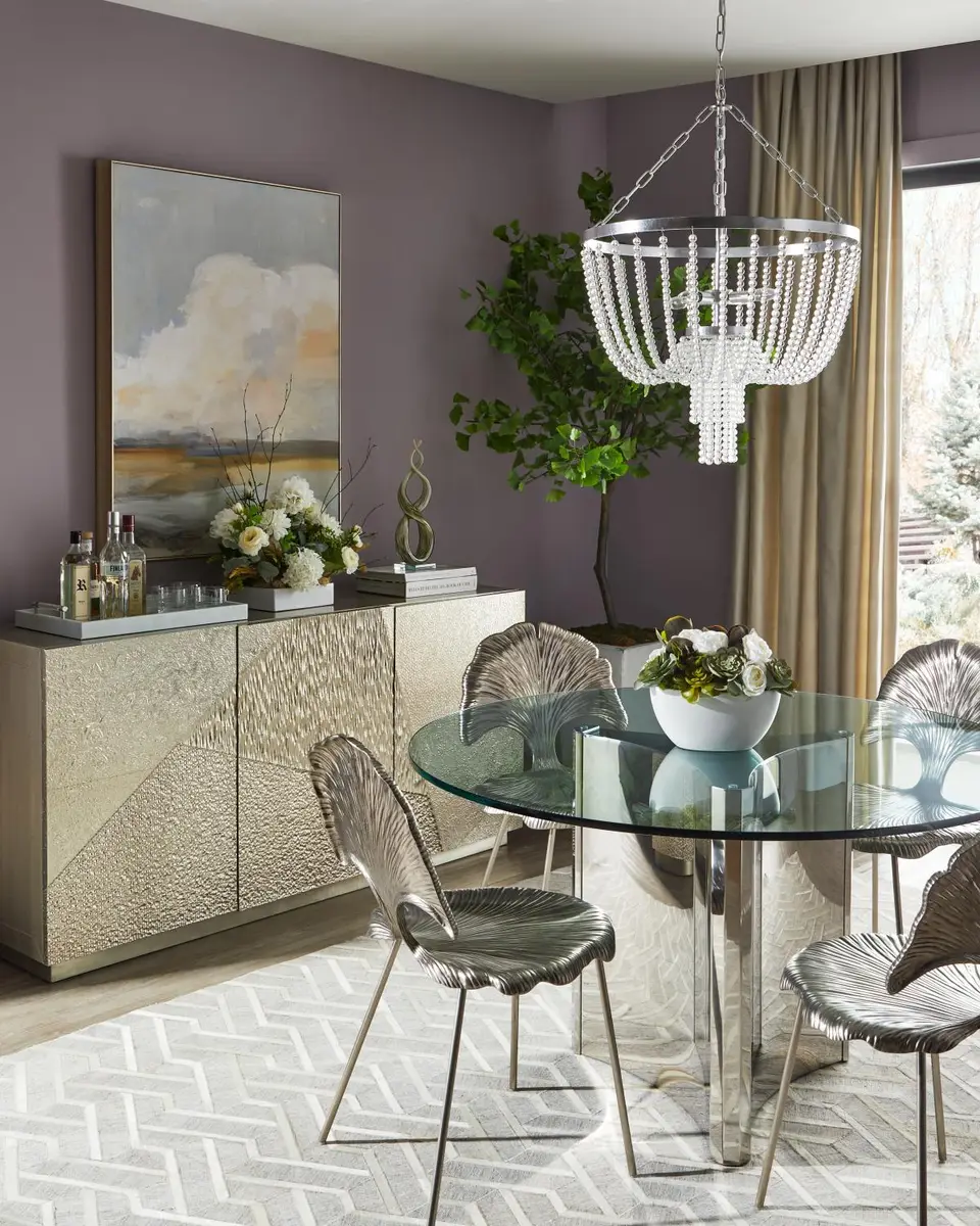 Bernhardt Interiors Abbott Round Dining Table | Thumbnail 5 Bernhardt Interiors Abbott Round Dining Table | Thumbnail 5