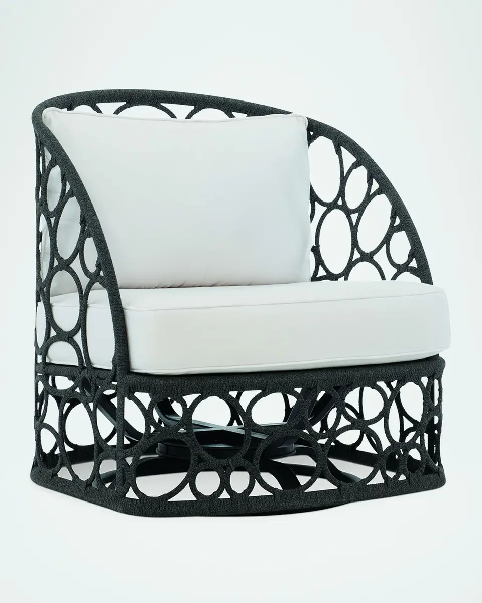 Bernhardt Exteriors Bali Outdoor Swivel Chair | Thumbnail 3