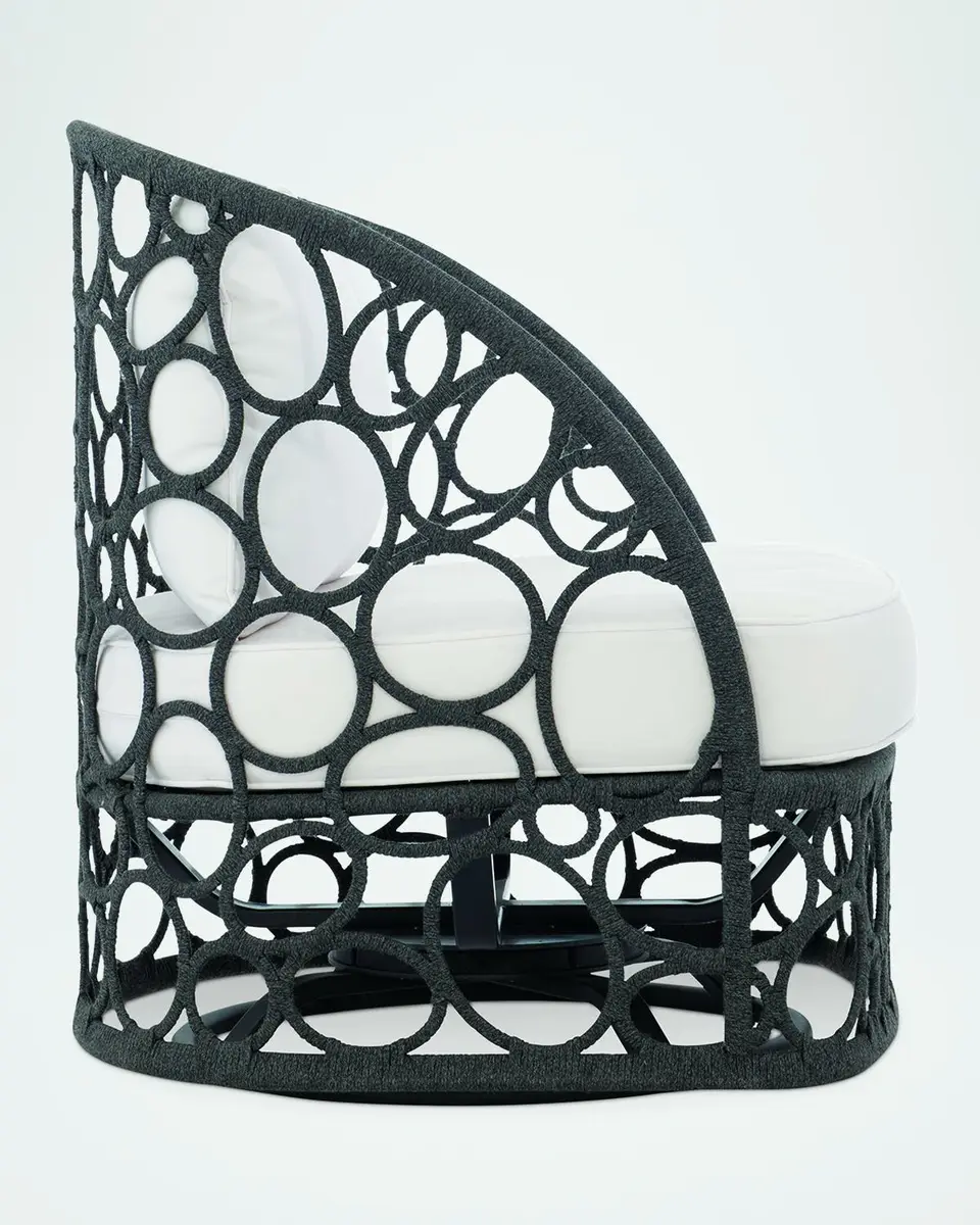 Bernhardt Exteriors Bali Outdoor Swivel Chair | Thumbnail 4