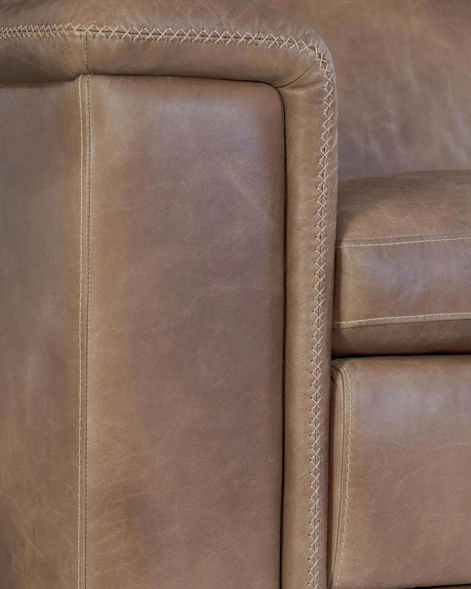 Bernhardt Lioni Leather 3-Piece Power Motion Sectional | Thumbnail 6 Bernhardt Lioni Leather 3-Piece Power Motion Sectional | Thumbnail 6