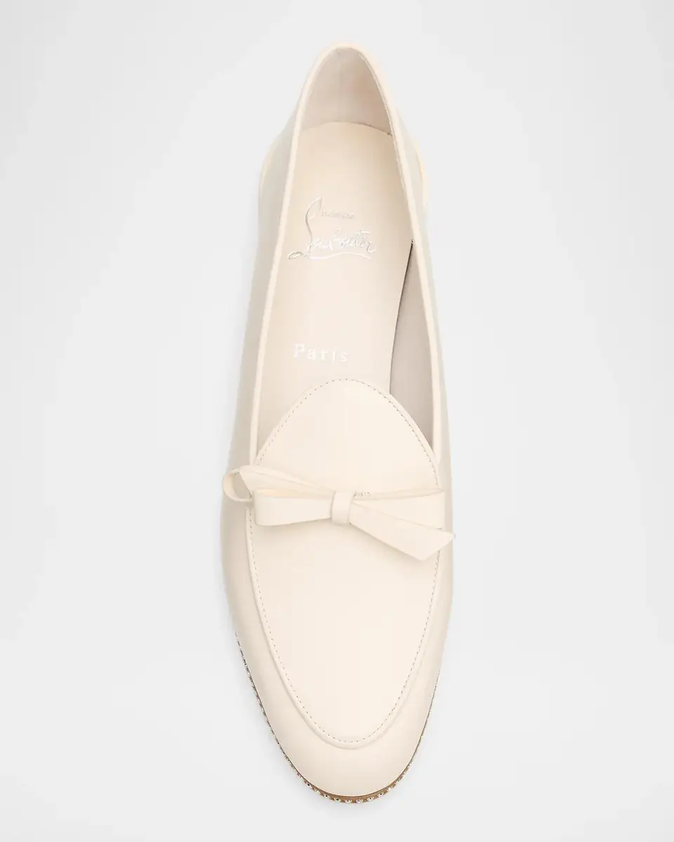 Christian Louboutin Mocastrass Leather Loafers | Thumbnail 6