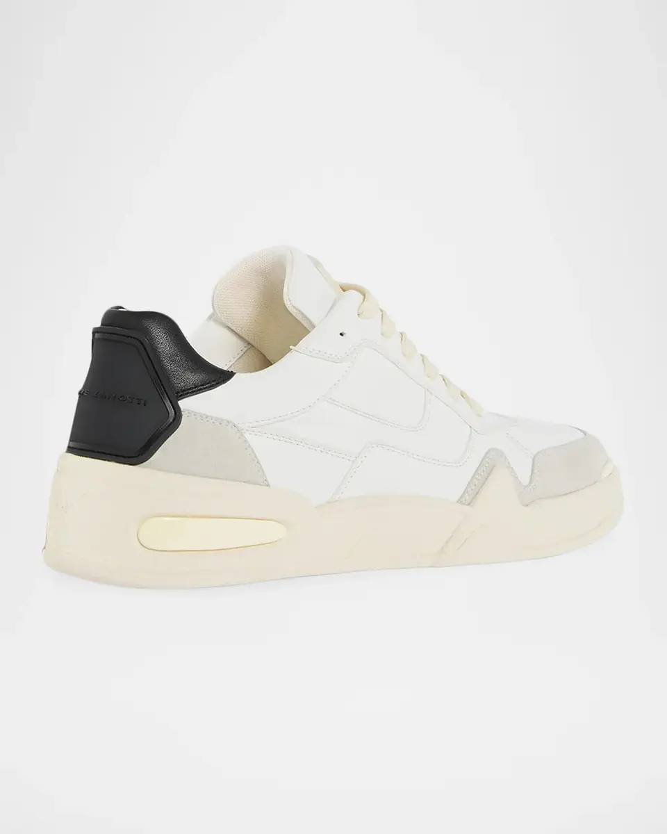 Giuseppe Zanotti Men's GZ Casper Leather Low-Top Sneakers | Thumbnail 2