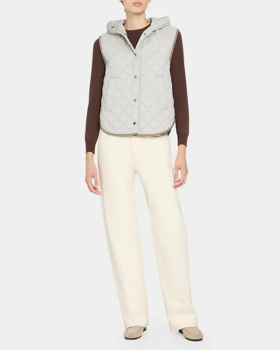 Brunello Cucinelli Hooded Quilted Outerwear Vest | Thumbnail 2 Brunello Cucinelli Hooded Quilted Outerwear Vest | Thumbnail 2