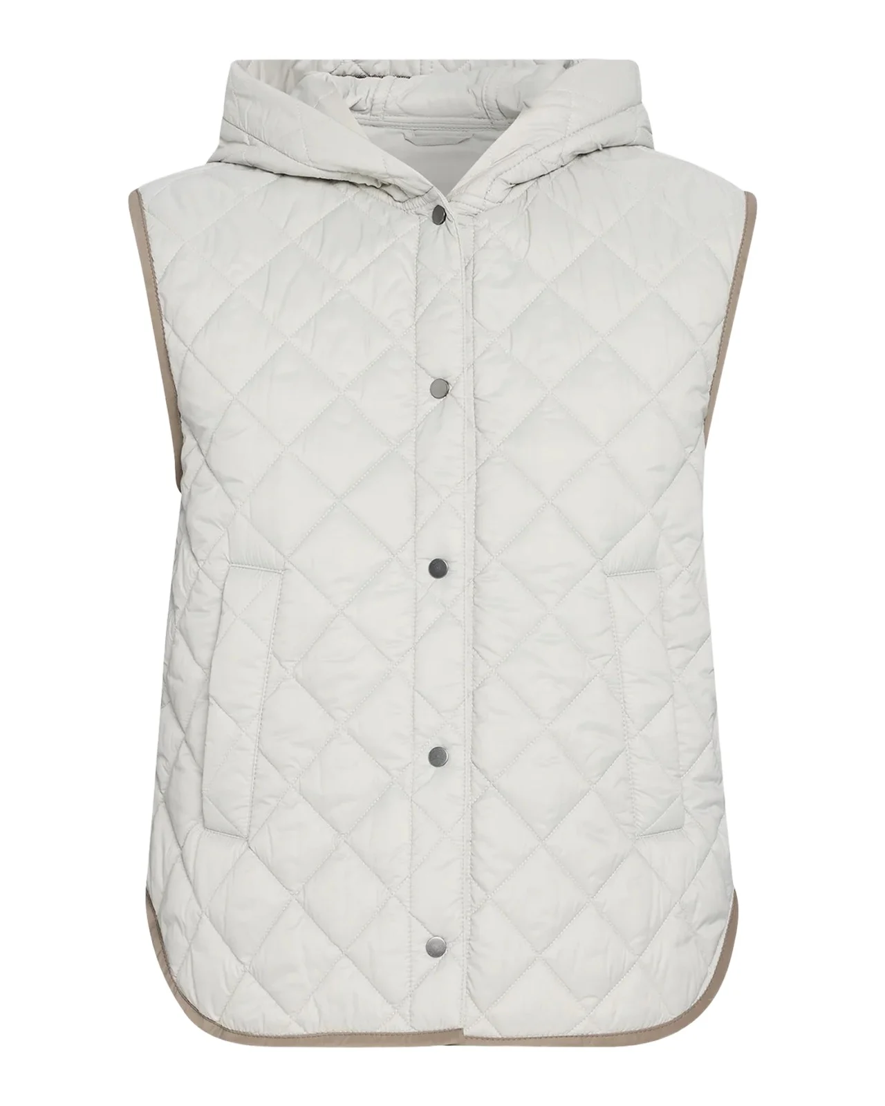 Brunello Cucinelli Hooded Quilted Outerwear Vest