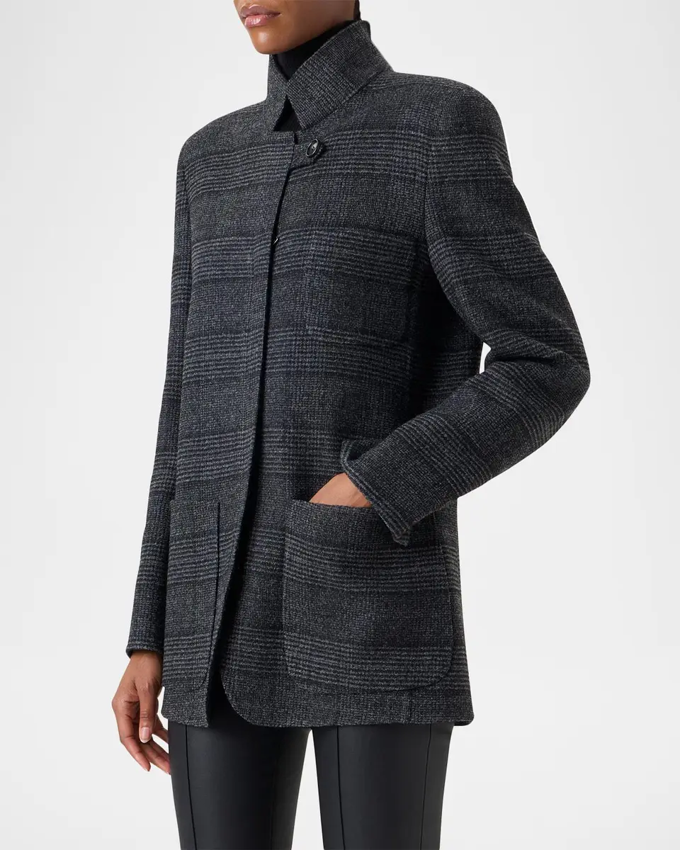 Akris Kamila Wool Cardigan Jacket | Thumbnail 4 Akris Kamila Wool Cardigan Jacket | Thumbnail 4