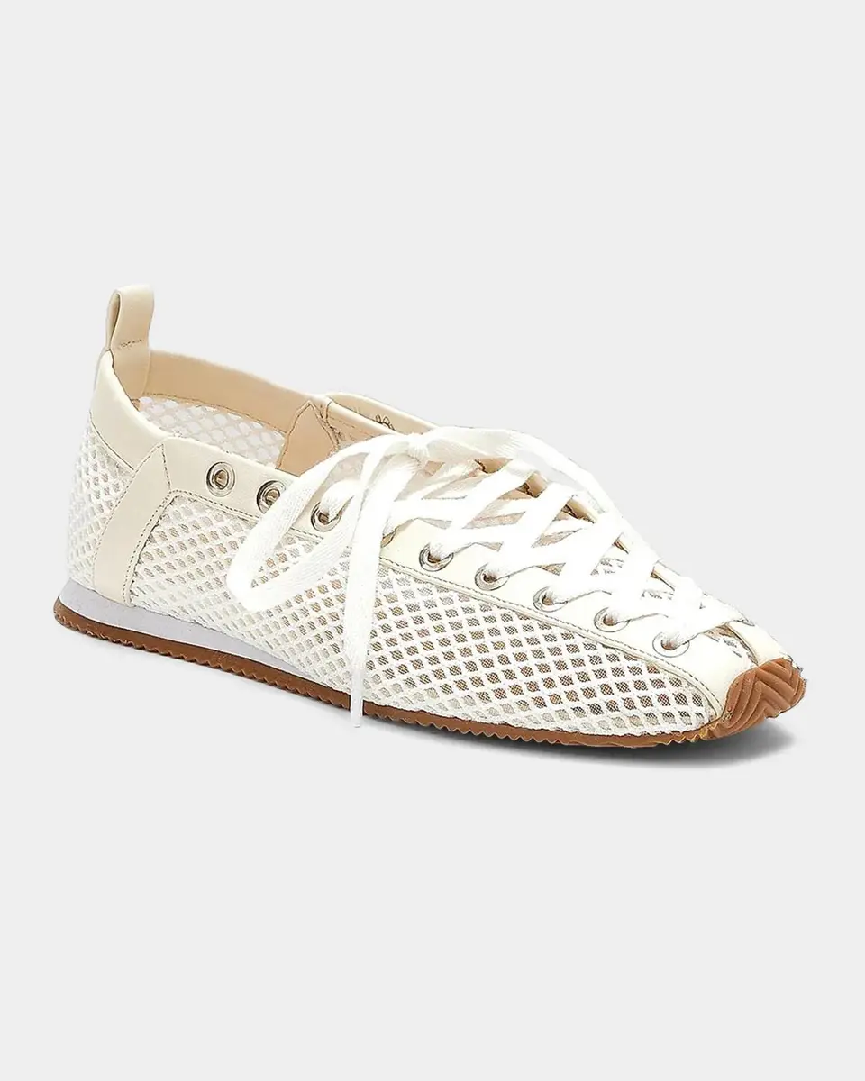 Ganni Sporty Ballerina Mesh Flats | Thumbnail 3