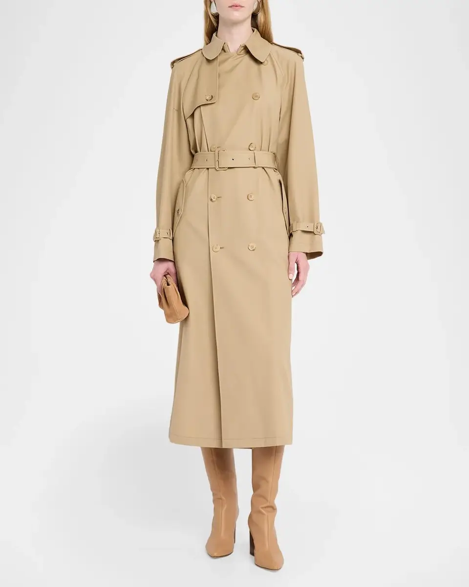 Ralph Lauren Collection Alecia Wool Gabardine Trench Coat | Thumbnail 2 Ralph Lauren Collection Alecia Wool Gabardine Trench Coat | Thumbnail 2