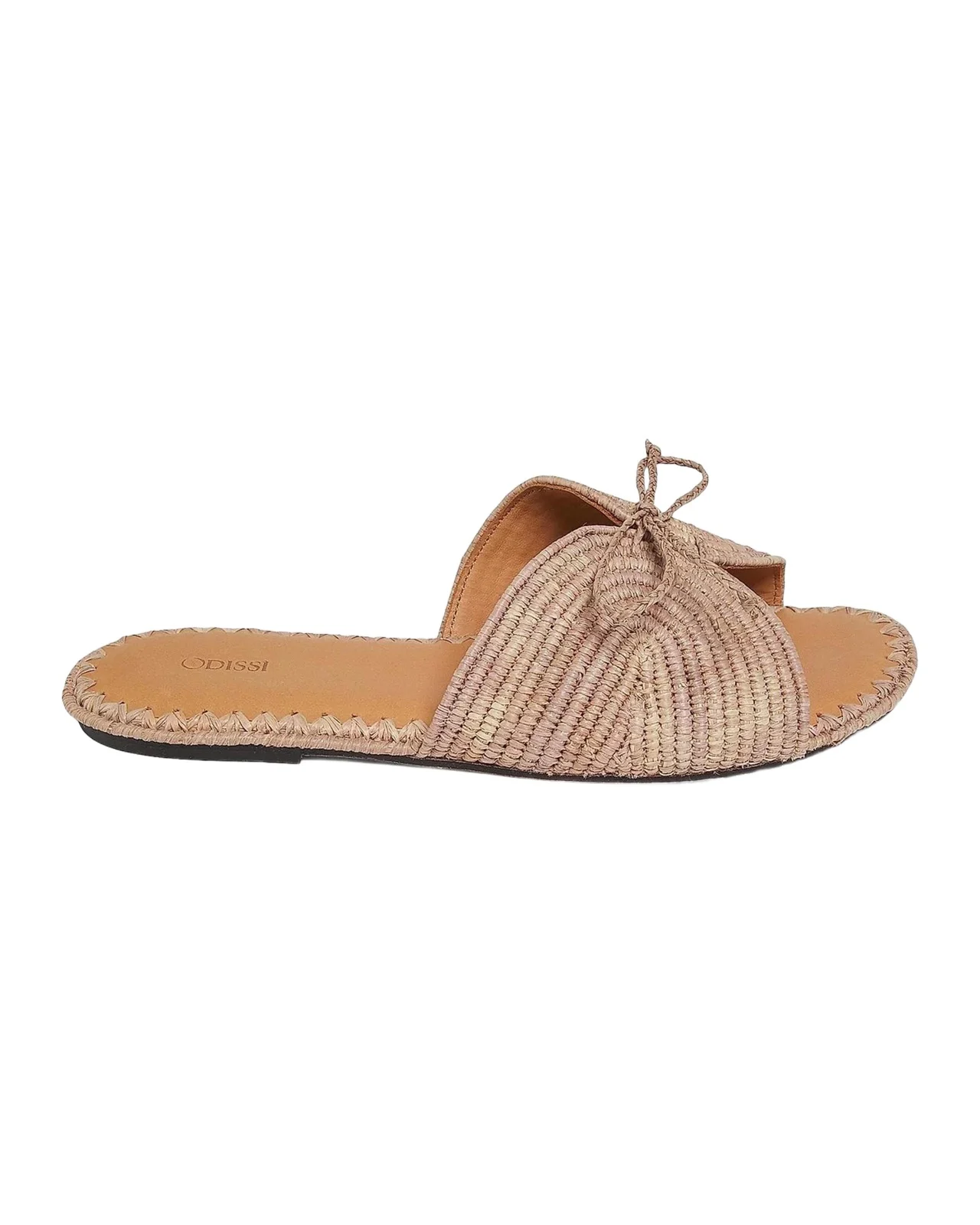 Lipa Bow-Detailed Woven Sandals